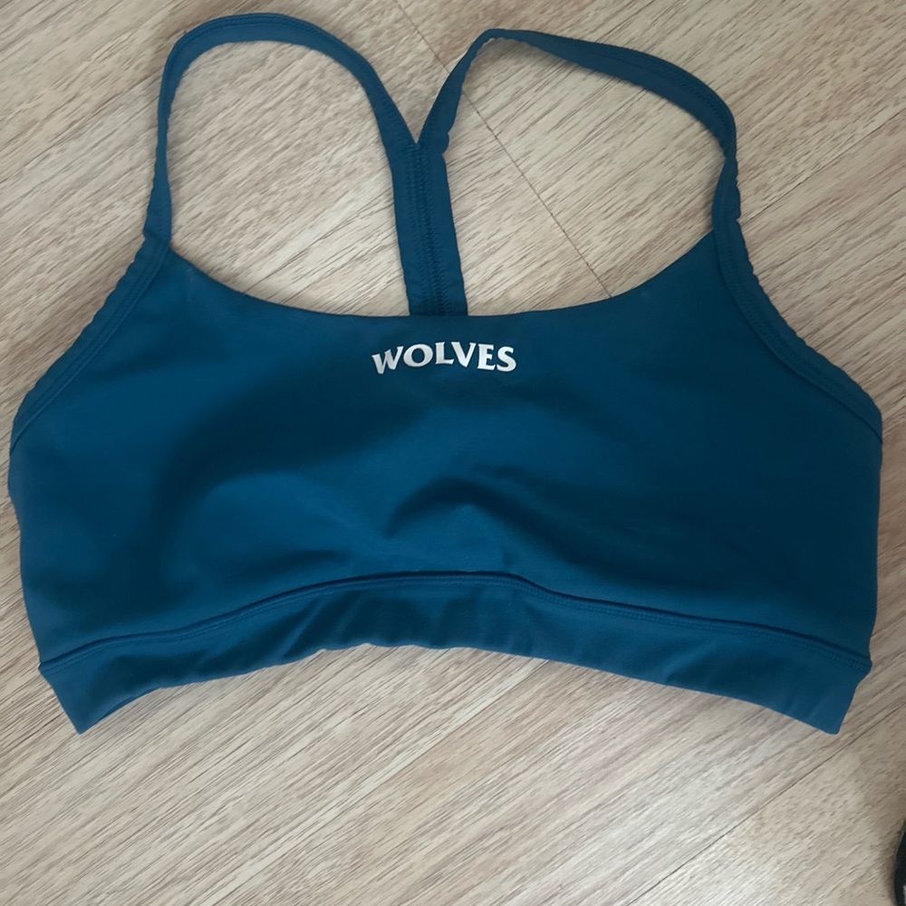 Teal Sports Bra